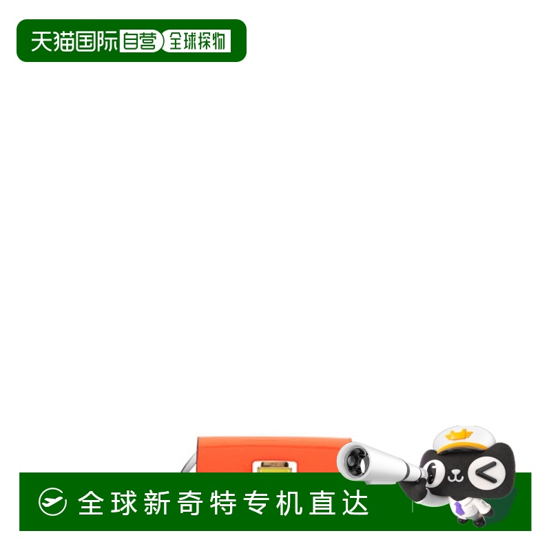 香港直邮潮奢 ROGER VIVIER 罗杰 维维亚 女士 徽标翻盖单肩包 RA