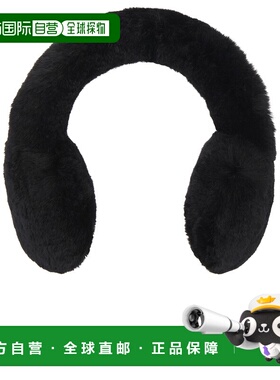 香港直邮潮奢 YVES SALOMON 女士 Rex 兔毛耳套 26W25WAA306XXR