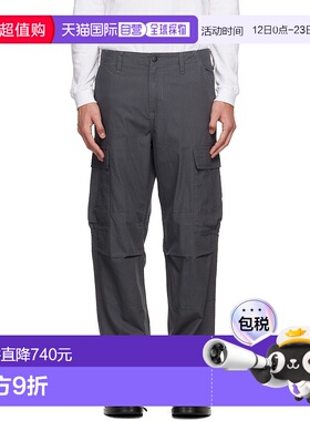 1h可退 香港直邮潮奢 CARHARTT WIP 男士 灰色 Regular 工装裤 I0