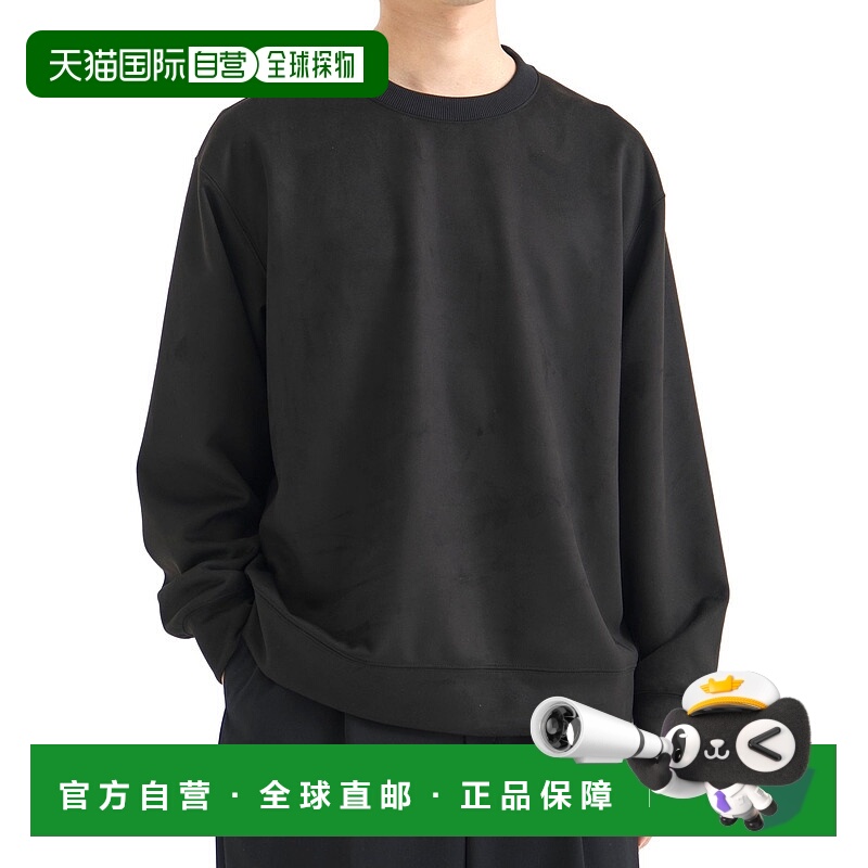 1h可退 日本直邮UNITED TOKYO男装 微仿麂皮 圆领PO 光泽感 舒适