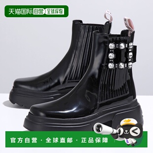 日本直邮 ROGER VIVIER 短靴 WALLAVIV RVW710358001UJ 女式漆皮