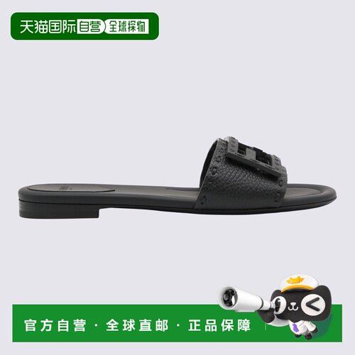 1h可退 欧洲直邮FENDI 女士拖鞋 8R8136AQY2F0QA1 AW2026 黑色 PE