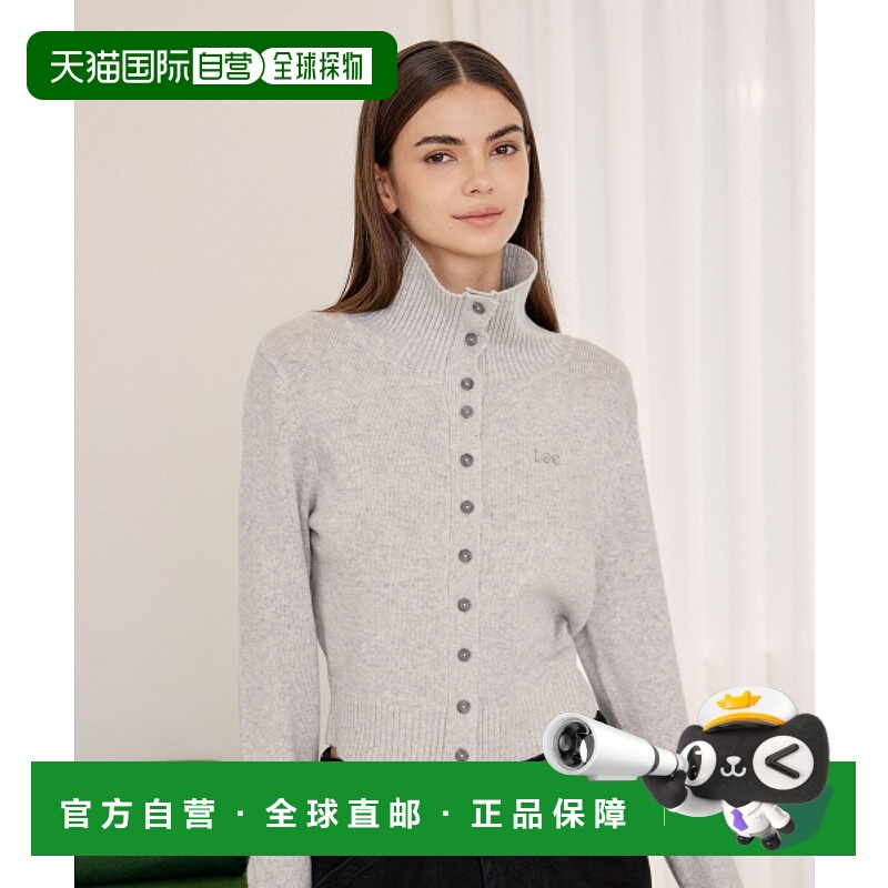 韩国直邮LEE正品美式复古新品女款针织衫LE2503CD63LG