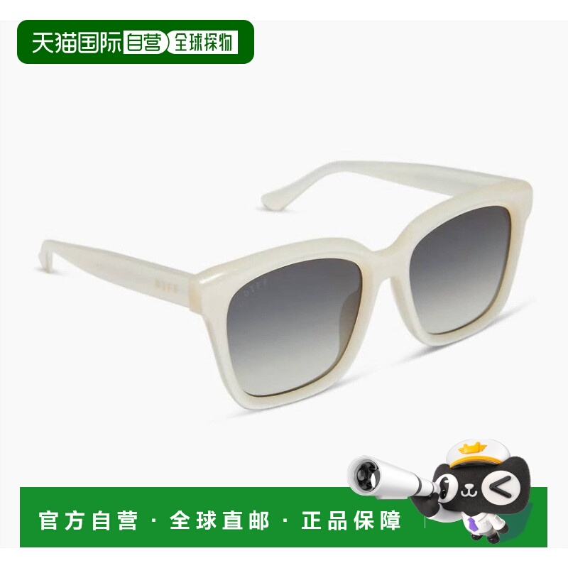 自营diffWomen's Meredith Square Sunglasses In Opaline Grey G