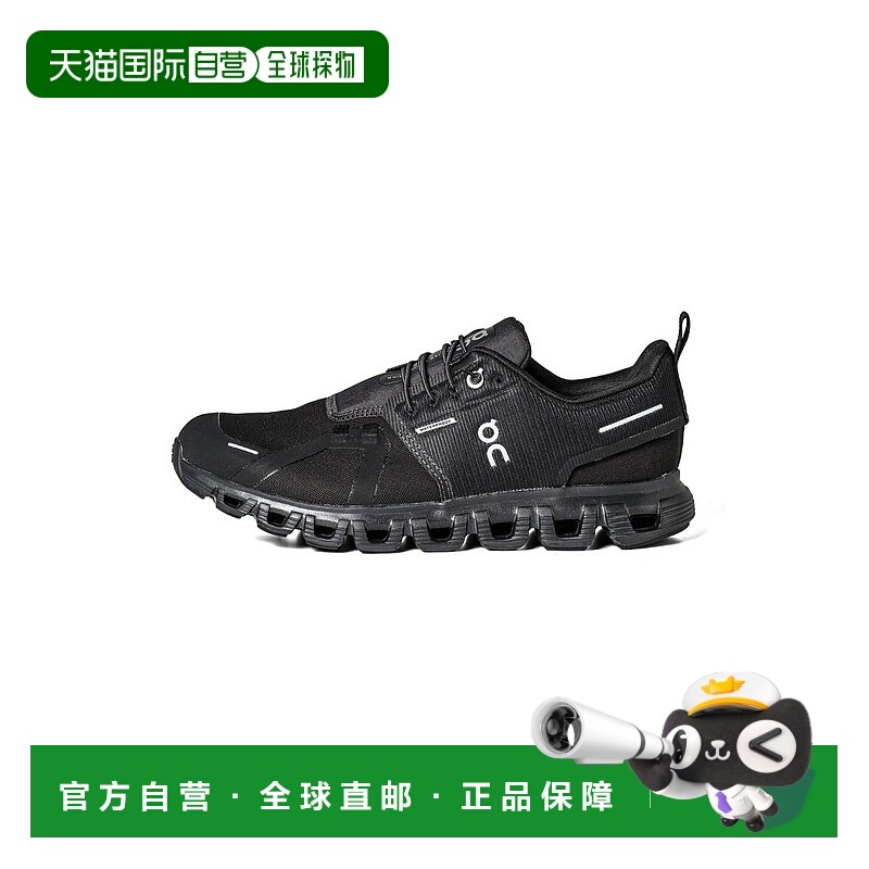 日本直邮 On Cloud 6 Wp 男士运动鞋 3MF10061043 黑色昂跑休闲鞋