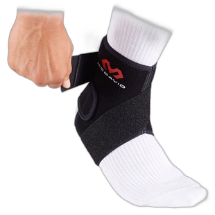 日本直邮McDavid 右脚护踝绑带身体护理支架 M437R-BK迈克达威