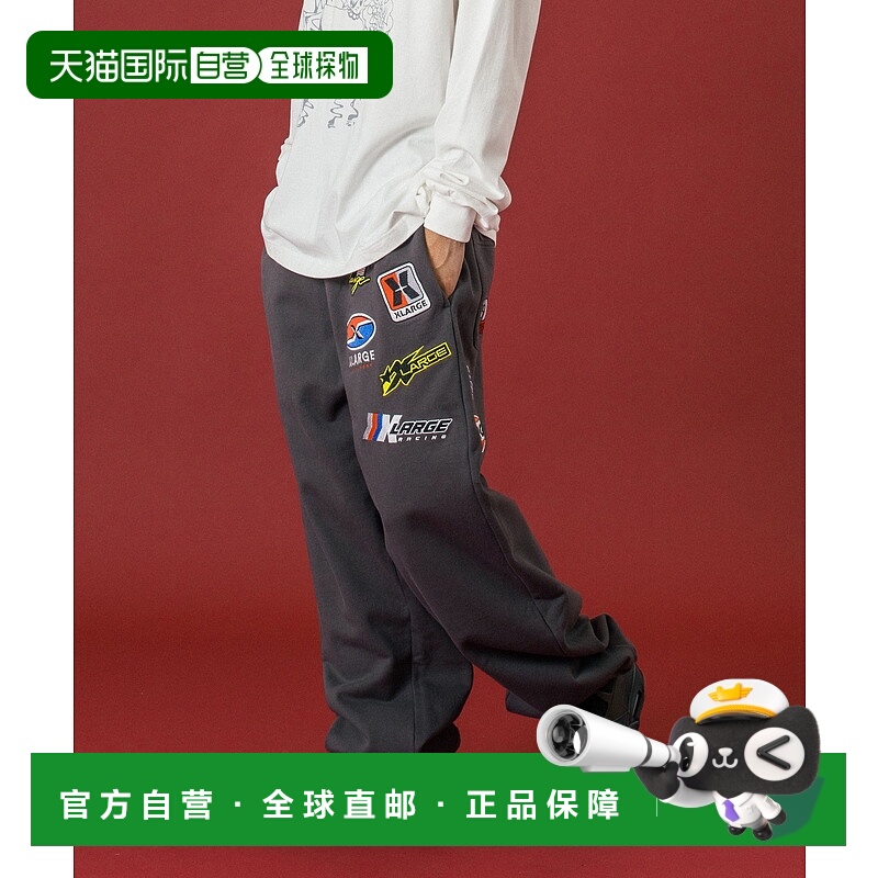 1h可退 日本直邮XLARGE 男女同款 多徽章刺绣卫裤 101254031004