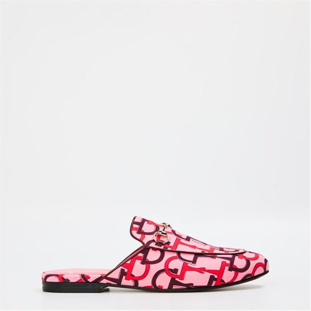 潮奢 Gucci 古驰 女士 Princetown 便鞋 pink粉色 舒适时尚