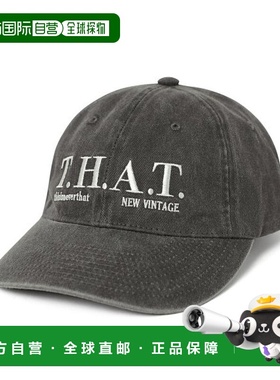 韩国直邮THISISNEVERTHAT 帽子T.H.A.T. Cap Black TN241WHWBC04B