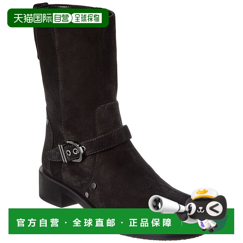 自营Stuart Weitzman Maverick 牛仔靴 - 黑色 美国奥莱直发女靴