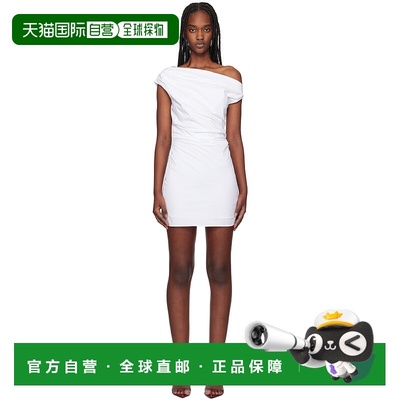 1h可退 香港直邮潮奢 Staud 女士 白色 Phare 连衣裙 R25S2246POW