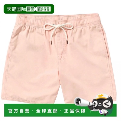 自营rvca桃红色男式弹性内裤 美国奥莱直发