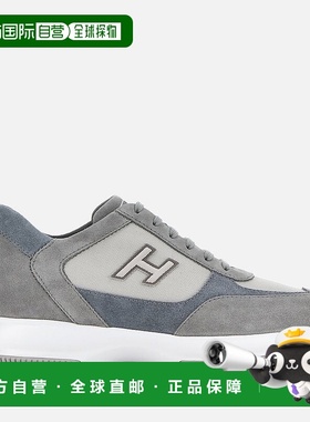 自营欧洲直邮Hogan Interactive灰色运动鞋经典