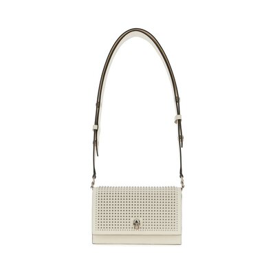 alexandermcqueen亚历山大麦昆女士骷髅装饰可调节肩带迷你包