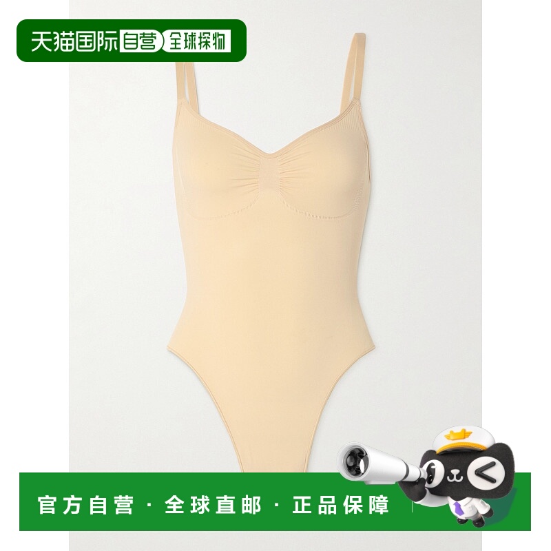 香港直邮SKIMS 女士 Sculpt Thong 无缝低背沙色连体衣 BDTHG3371