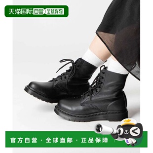 日本直邮Dr. Martens 1460 Mono 系带靴8 孔女士黑色24479001