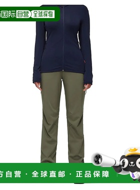 香港直邮MAMMUT Runbold 冬季软壳裤 女士猛犸象紧身裤防水休闲裤