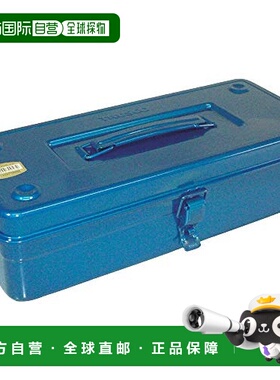 【日本直邮】TRUSCO五金工具箱手提箱式型工具箱373X163X102蓝色T