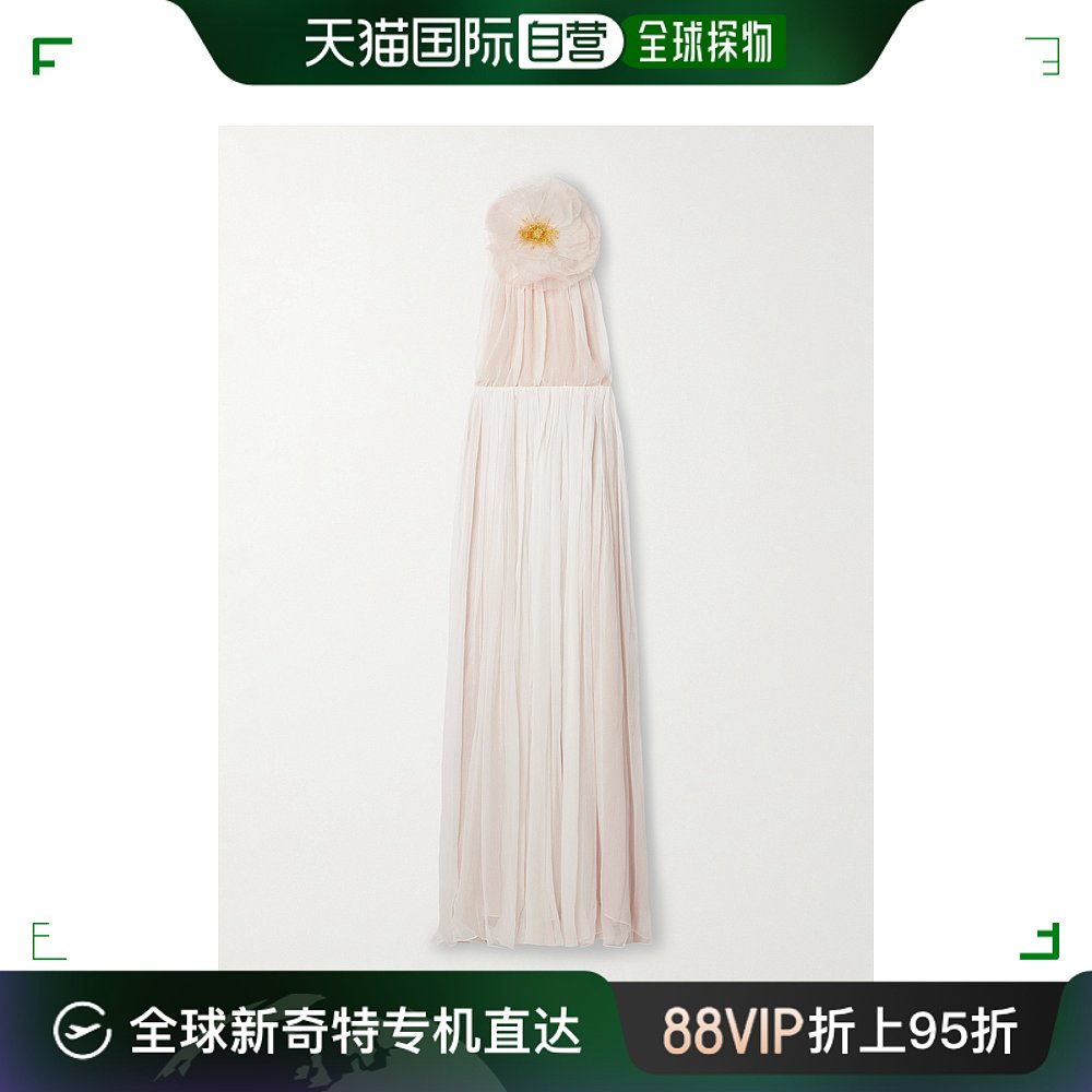 香港直邮潮奢 OSCAR DE LA RENTA 奥斯卡 德拉伦塔 女士 精饰欧根 女装/女士精品 连衣裙 原图主图