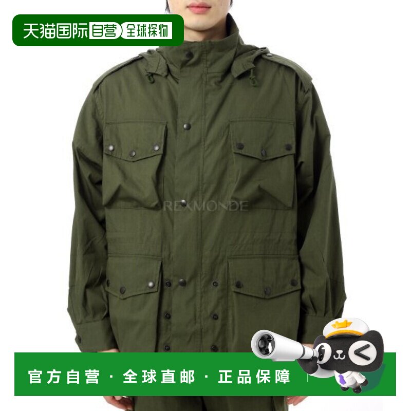 韩国直邮NEEDLES 野战大衣 C/N 牛津 - 橄榄绿 (QV137) 夹克服饰