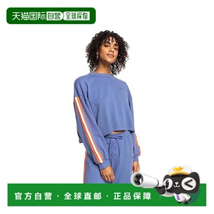 Roxy 圆领GBO184 Bright 蓝色羊毛长袖 蓝色 Lights上衣女式 自营