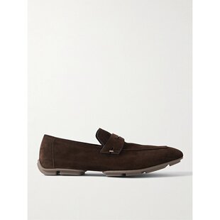 潮奢 Berluti 伯尔鲁帝 男士 绒面革乐福鞋 S6037