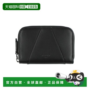 1h可退 香港直邮潮奢 Bally 巴利 女士 钱包 black黑色 舒适时尚