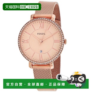 自营Fossil Women's Rose gold dial Watch - rose gold 美国奥莱