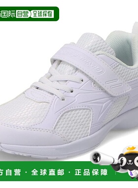 日本直邮Achilles Shunsoku JJ-195 白底青少年运动鞋（SJJ1950-W