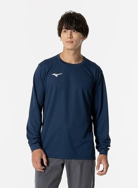 日本直邮MIZUNO T 恤长袖男女通用 T 恤男式 32MAB15814