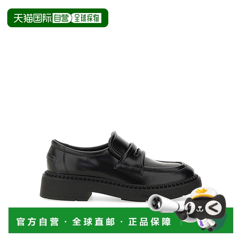 1h可退 欧洲直邮ash 女士 乐福鞋正品品牌时尚百搭通勤休闲舒适透