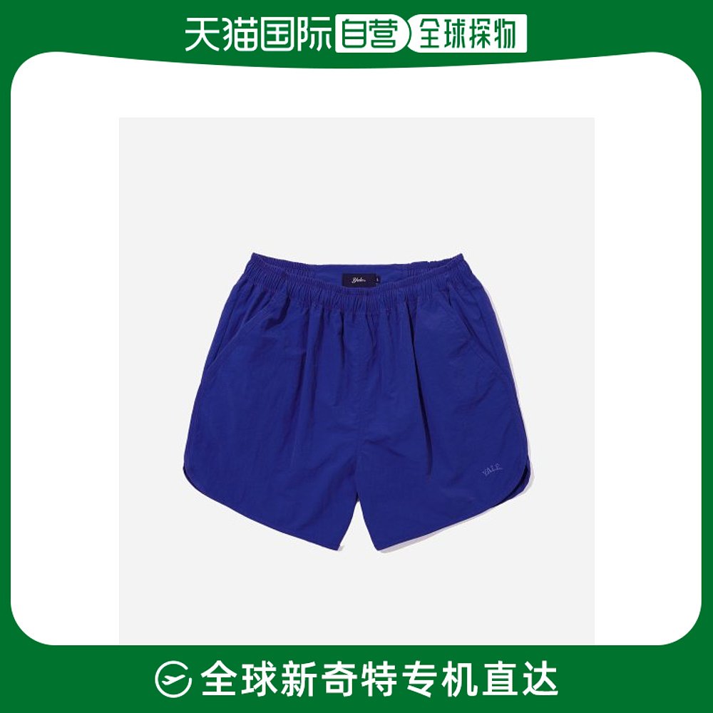 韩国直邮YALE[ONEMILE WEAR] RUNNING SHORTS BLUE短裤YD09SO100