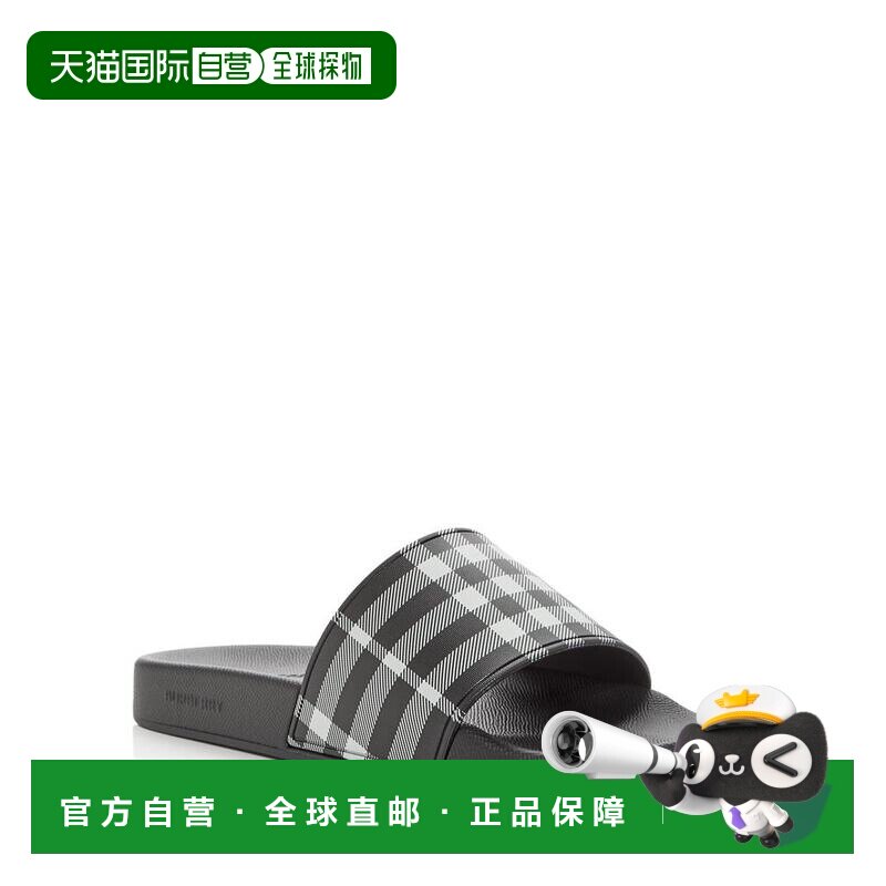 1h可退 【美国直邮】burberry 男士 人字拖男鞋拖鞋凉鞋图片