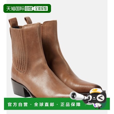 香港直邮GOLDEN GOOSE 女士 Debbie Beatles 皮质短靴女靴