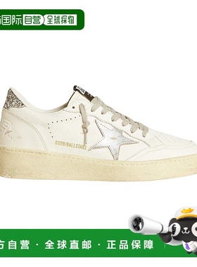 自营 Golden Goose Ballstar 2白色皮革运动鞋 美国奥莱直发厚底