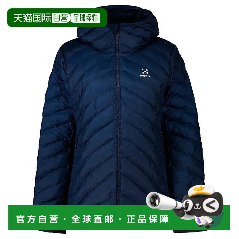 香港直邮HAGLOFS S&auml;rna模仿夹克 女士连帽羽绒防风外套