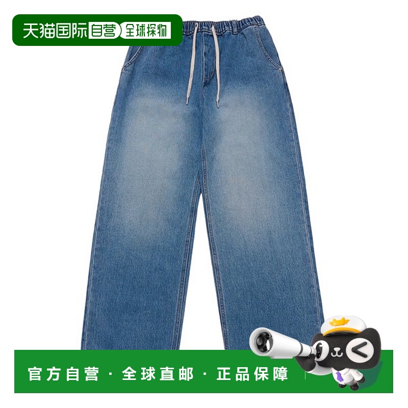 韩国直邮acme de la vie 徽标牛仔裤-全带水洗-全带水洗牛仔裤