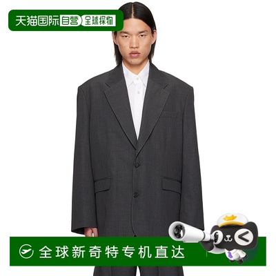 1h可退 香港直邮潮奢 Acne Studios 艾克妮 男士 灰色 Relaxed-Fi