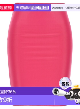 1h可退 香港直邮The Attico 女士 徽标半身裙 233WBB09PA36包臀裙