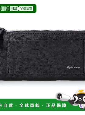 【日本直邮】Legato largo 长钱包 Lineare LJ-E1514 黑色零钱包