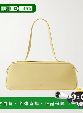 1h可退 香港直邮KHAITE 女士 Simona 皮革肩包 H2040877 yellow黄