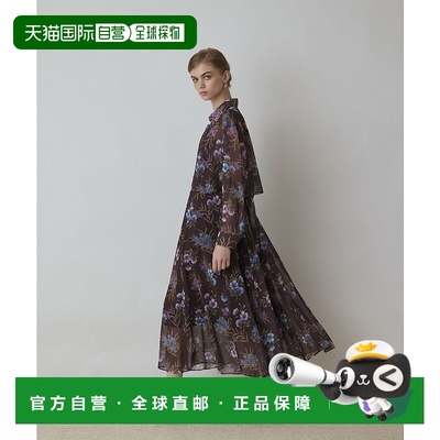 1h可退 日本直邮Diagram女装印花套装连衣裙 宽松肩带设计可单穿