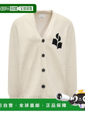 韩国直邮Isabel Marant 开衫 CA0077HAA1L04H02LY 浅灰色 DOM