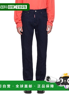 1h可退 香港直邮Dsquared2 二次方 男士 蓝色 642 牛仔裤 S74LB16
