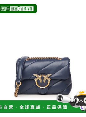 香港直邮PINKO 女士斜挎包 100039A0F2G08Q AW2025 蓝色 Love Bag