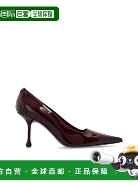 香港直邮JIMMY CHOO 女士高跟鞋 IXIA80PATGARNET AW2025 黑色