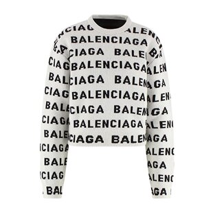 圆领羊毛针织衫 Balenciaga 巴黎世家 女士 761591T1673