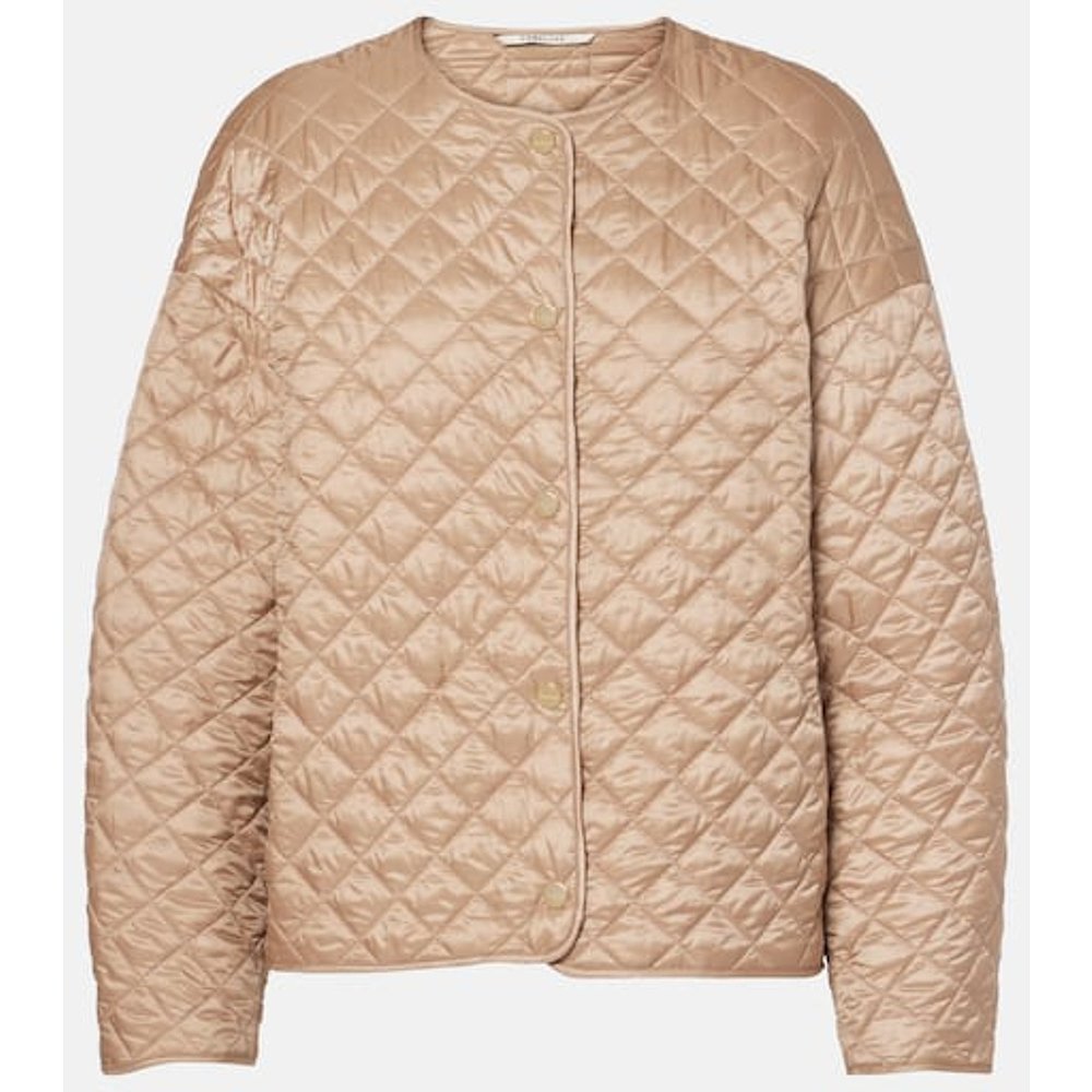 潮奢 MaxMara 麦斯玛拉 女士 Cube Luci 绗缝带里衬夹克