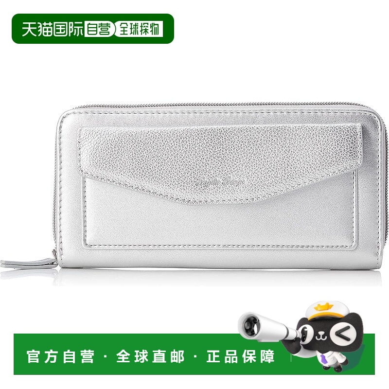 【日本直邮】Legato Largo Lineare 长款钱包 LJ-V0053 Silver