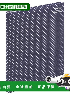 【日本直邮】 Nakabayashi 文件 相册 Praffine A4蓝色 A-A4P-164